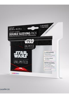 Star Wars Unlimited: Double Sleeving Pack - Space Red