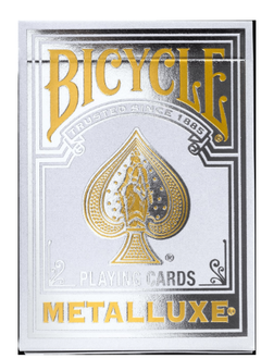 Bicycle Deck - Metalluxe Silver