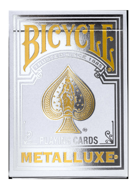 Bicycle Deck - Metalluxe Silver
