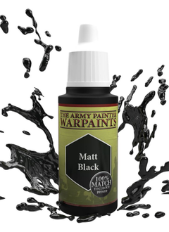 Warpaints: Matte  Black (18ml)