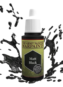 Warpaints: Matte  Black (18ml)