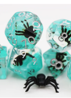 Blue Tarantula RPG Dice Set