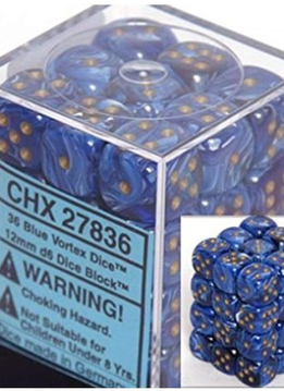 (CHX27836) 36D6 Blue / Gold