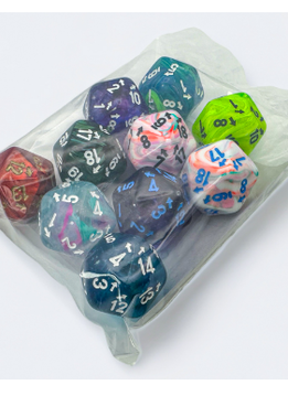 LE922 Sac de 10 D20 Count Up & Down