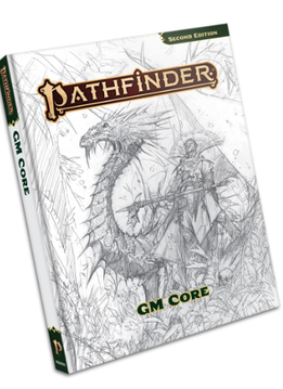 Pathfinder 2E Remaster: GM Core Sketch Cover Book (HC)