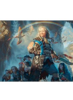 Up Playmat: MTG The Lost Caverns of Ixalan: Admiral Brass, Unsinkable