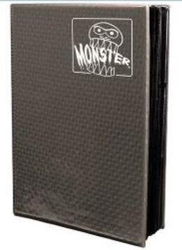 9 Pocket Mega Monster Black Holofoil Binder