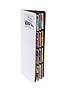 8 Pocket Tower Monster White Matte Binder