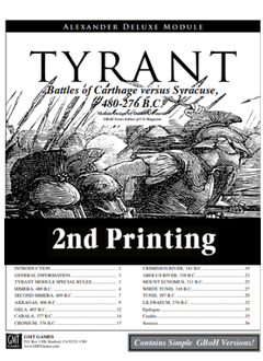 Great Battles of Alexander: Tyrant Module 2e Edition Deluxe