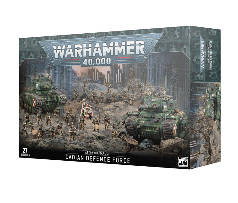 Games Christmas Army Box WH 40k Cadian Defence Force (25