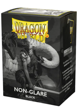 Dragon Shield Matte Black Non-Glare Sleeves V2 (100)