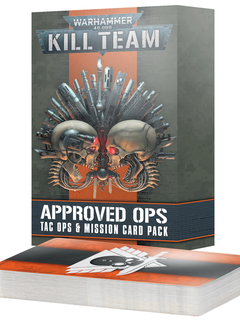Kill Team: Approved Ops – Tac Ops & Mission Card Pack (EN)