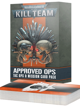 Kill Team: Approved Ops – Tac Ops & Mission Card Pack (FR)