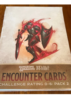 D&D Encounter Cards: Rating 0-6 Pack 2 (EN)