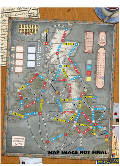 Rolling Freight Map #1: India/Great Britain (EN)