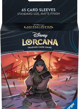Disney's Lorcana Sleeves (65) Mulan