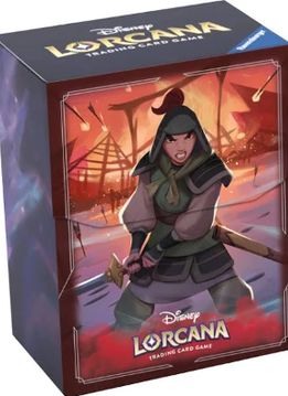 Disney's Lorcana Deck Box Mulan
