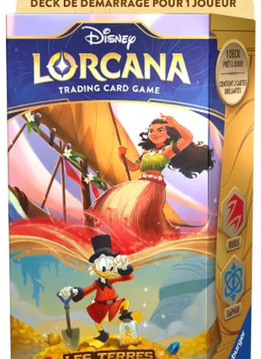 Disney Lorcana: Les Terres d'Encre - Deck de Démarage Vaiana/Picsou (FR)