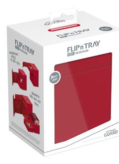 UG Deck Case: Monocolor Red 133+ Flip n Tray