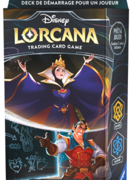 Disney's Lorcana:  L' Ascension des Floodborn - Deck de Démarrage: Queen/Gaston (FR)