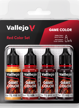 Vallejo: Game Color Set - Red