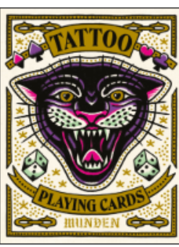 Tattoo Playing Cards illustrated