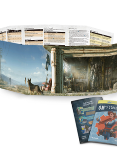 Fallout RPG GM Screen + Booklet + Flysheet