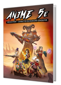 Anime 5E: Origin Story (HC)