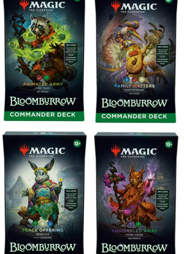 MTG: Bloomburrow - Commander Deck: Set of 4 (26 juillet 2024)