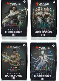 Magic the Gathering: Modern Horizons 3 Commander Deck (Set of 4)(14 juin 2024)