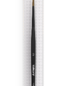 Vallejo: Natural Hair Round Brush No. 3