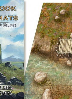 Giant Book of Battle Mats: Wilds Wrecks & Ruins