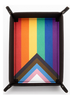 Dice Tray: Pride Rainbow Flag