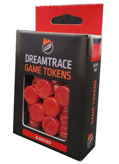 Dreamtrace Gaming Tokens: Blood Red