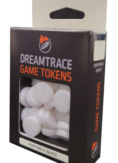 Dreamtrace Gaming Tokens: Poppymilk White