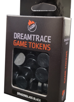 Dreamtrace Gaming Tokens: Dragonglass Black