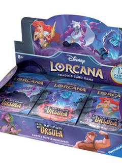 Disney's Lorcana: Ursula's Return: Booster BOX  (Français) (Vente en boutique le 17 mai et en ligne le 31 mai)