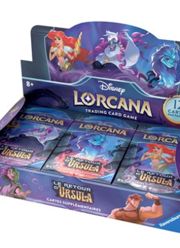 Disney's Lorcana: Ursula's Return: Booster BOX  (Français) (Vente en boutique le 17 mai et en ligne le 31 mai)