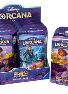 Disney's Lorcana: Ursula's Return: Starter Deck Display (Ramassage en boutique le 17 mai)
