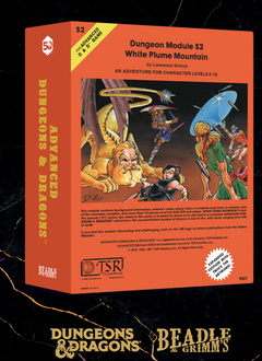 B&G Dice Set: D&D Classic Module - White Plume Mountain