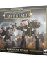 Legions Imperialis Warhound Titans with Ursus Claws and Melta Lances