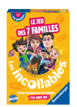 Le jeu des 7 Familles des Incollables (FR)