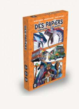 Dés-Papiers: Volume 1 - Compilation de 3 jeux québécois
