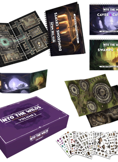 Into the Wilds Battlemap Books: Volume 2
