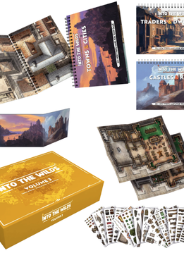 Into the Wilds Battlemap Books: Volume 3