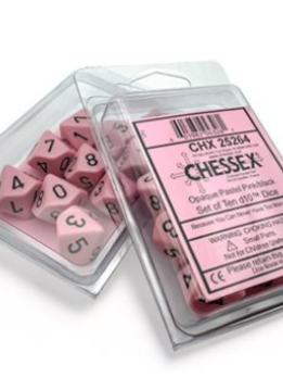 CHX25264 Opaque Pastel: 10D10 Pink/Black