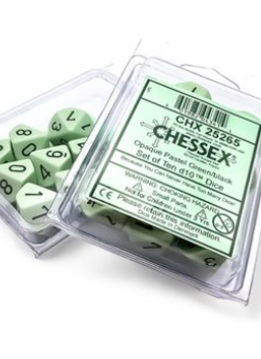 25265 Opaque Pastel: 10D10 Green/Black