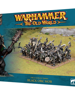 WH The Old World: Orc & Goblin Tribes: Black Orc Mob (4 mai 2024)