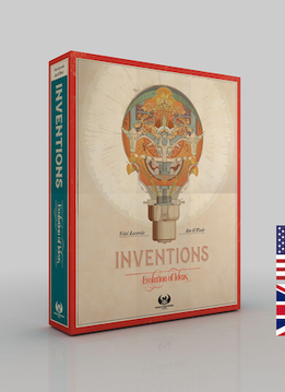 Inventions : Evolution of Idea Retail Kickstarter Include the upgrade pack and the promo pack (EN)