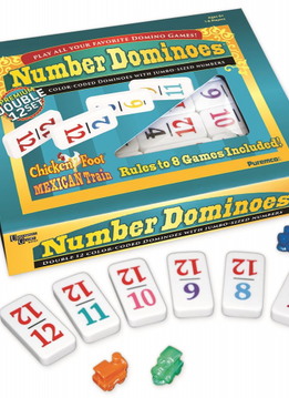 Double 12: Color Number - Dominoes